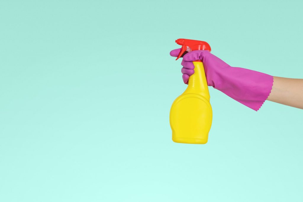 cleaning meth residue