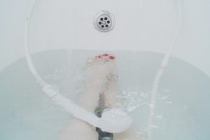 water tub soak